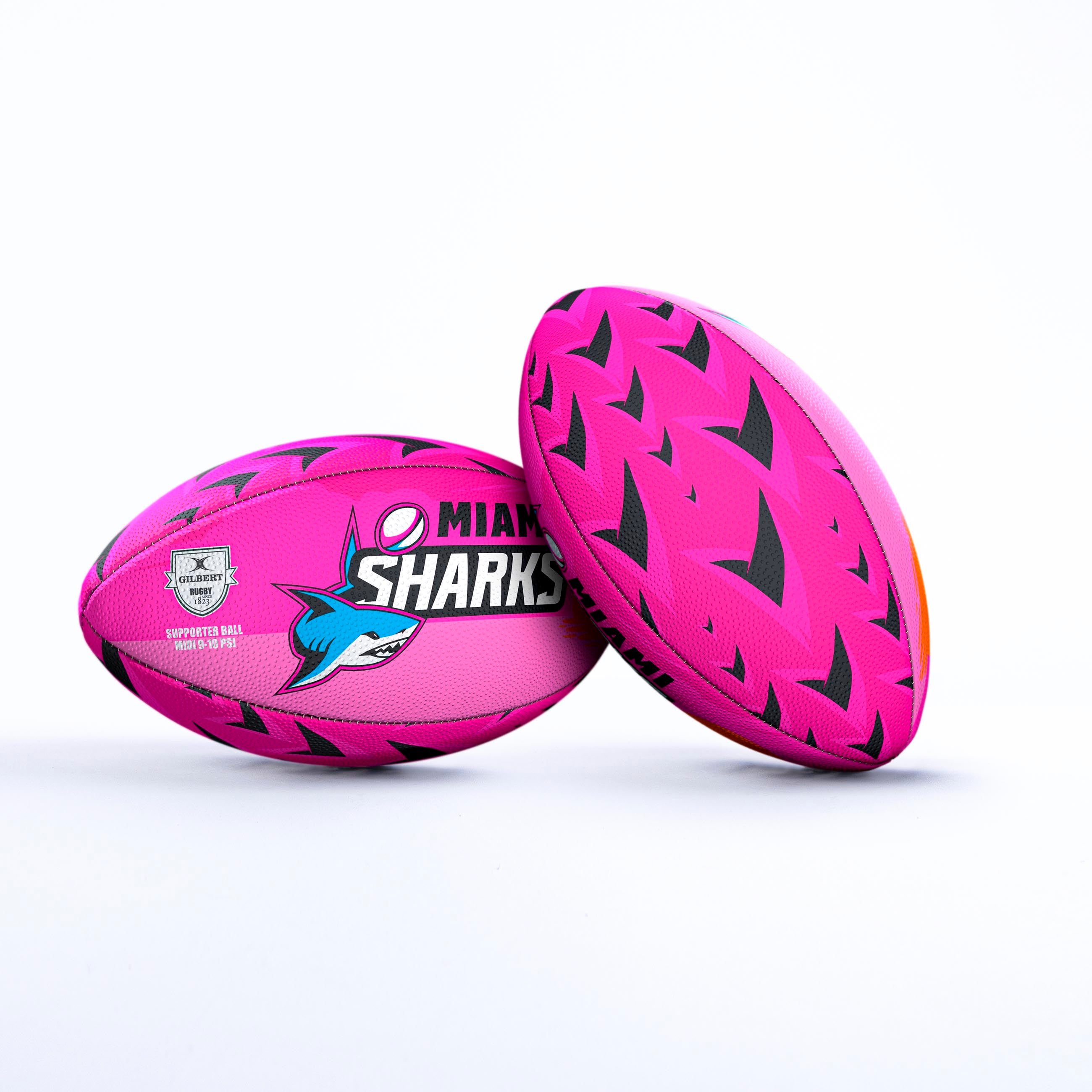 Mini Miami Shark Rugby Balls