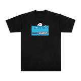 Fins up black t-shirt