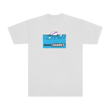 Fins up white t-shirt