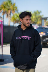 Sharks Premium Black Hoodie