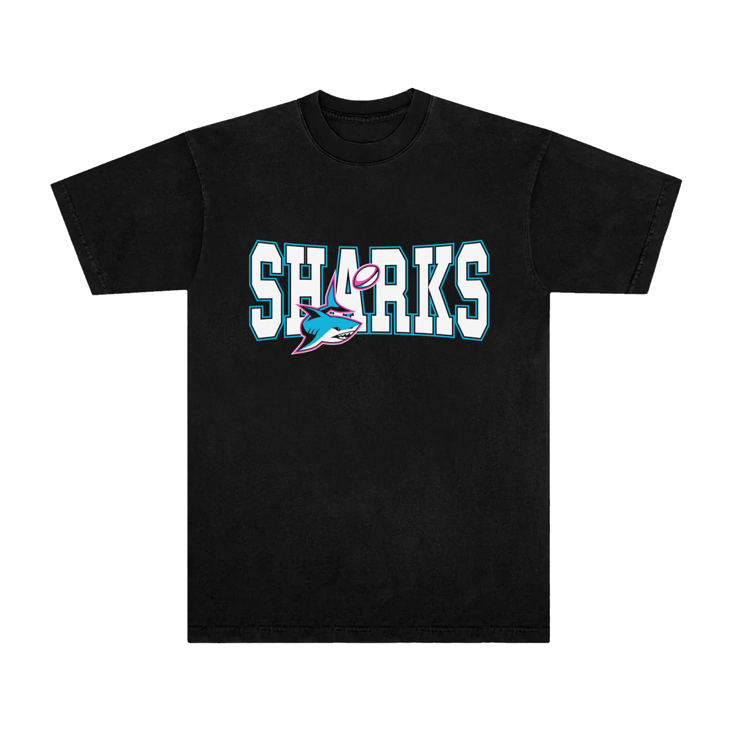 Sharks Pride Black Tee