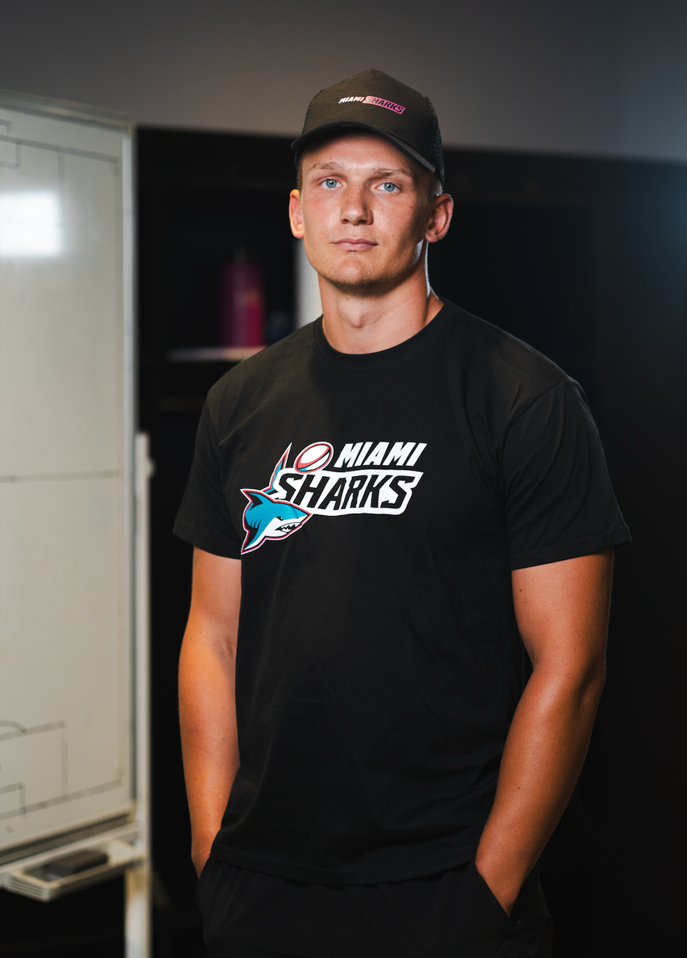 Sharks Essential Black T-Shirt