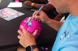 Mid size Miami Shark - Official Gilbert Rugby Balls