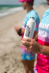 Miami Sharks White 20oz Water Bottle